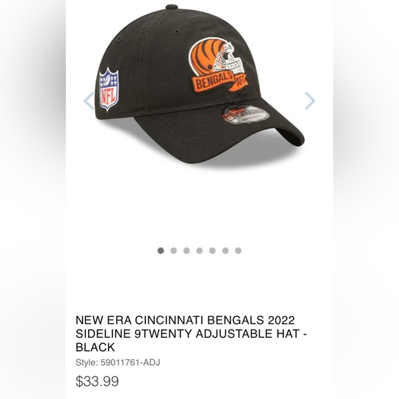 NFL Other - Cincinnati Bengals AFC -NFL Paul Brown hat excellent condition